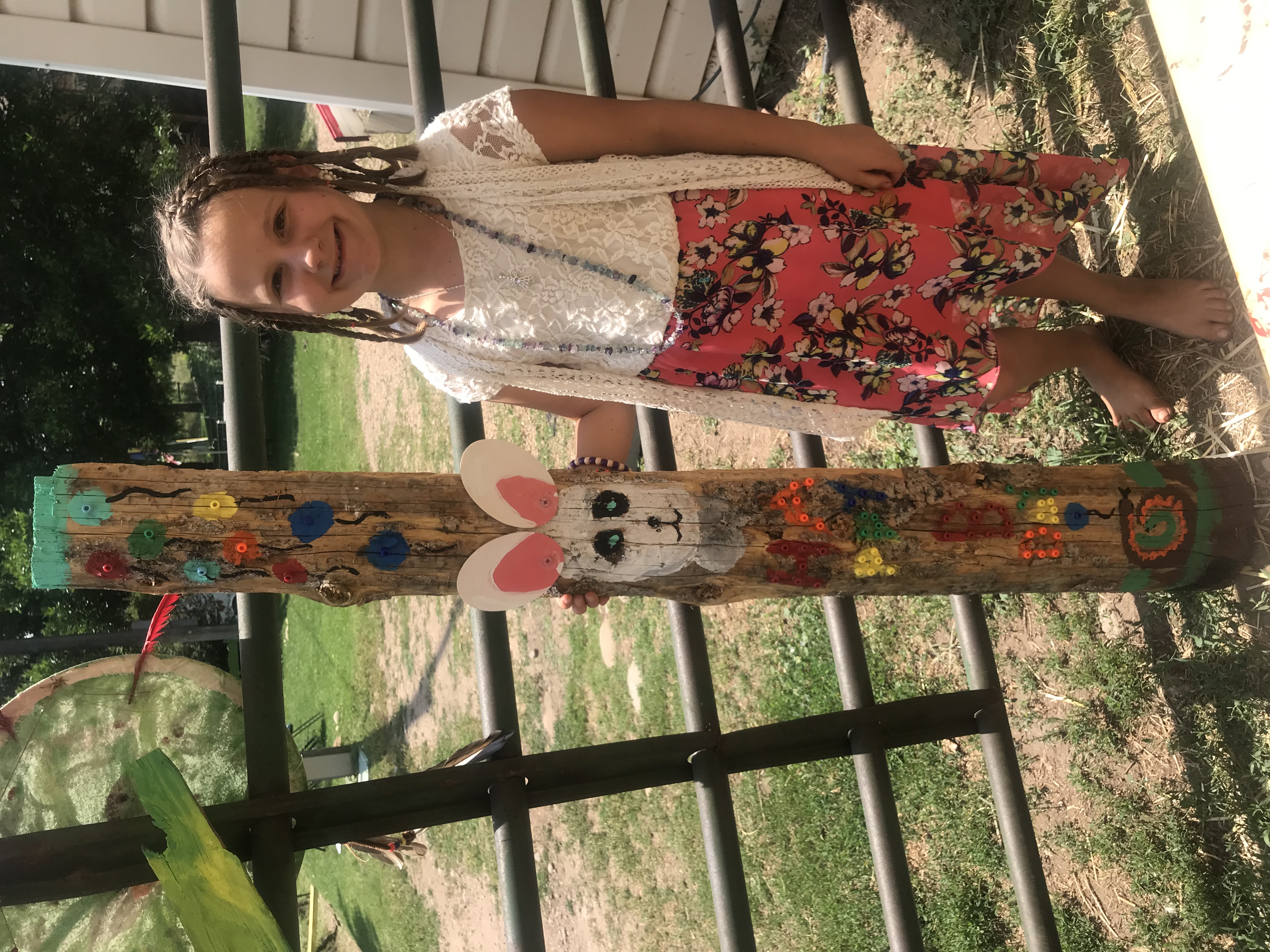 A totem post of one's own